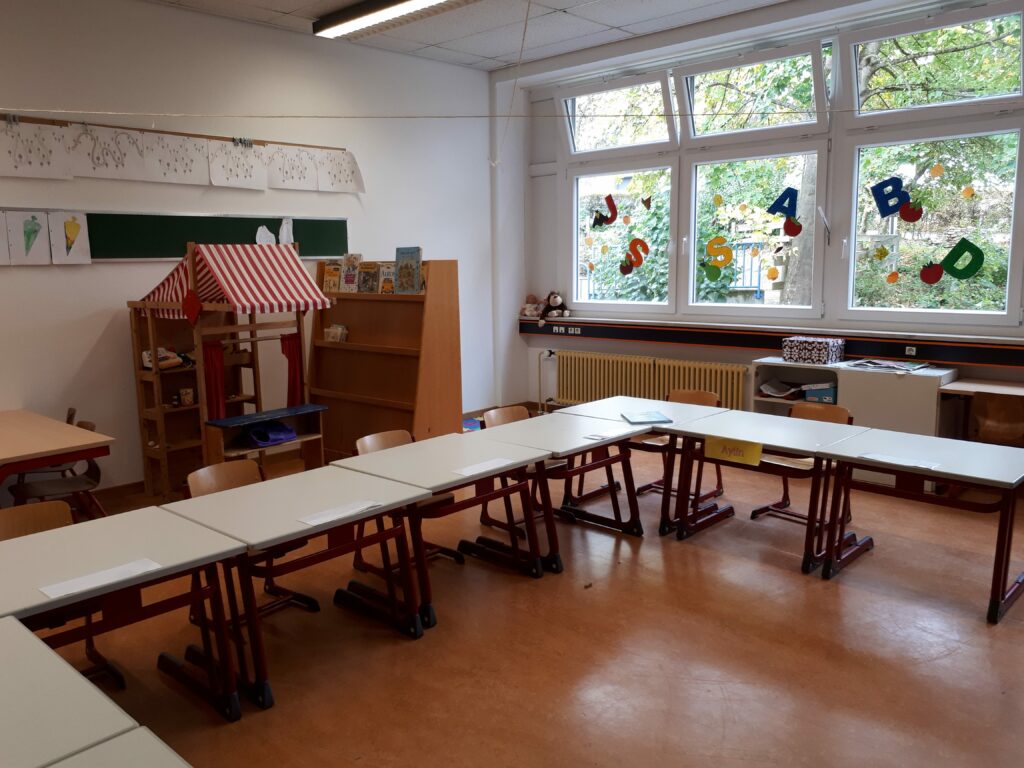 Ansicht Klassenzimmer