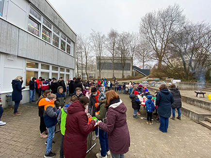 Neujahrsempfang mit Eltern und Schülern