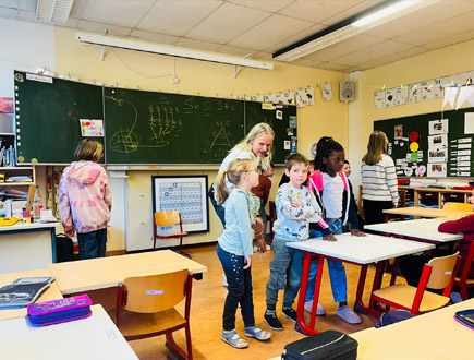 sesista-Training für Schüler im Klassenzimmer