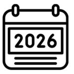 1 Schultag im neuen Jahr - Kalender 2026-flaticon.com