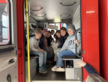 Projektbesuch bei der Feuerwehr